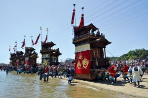 ユネスコ登録された亀崎潮干祭